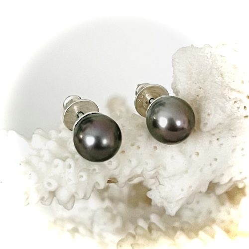boucles d'oreilles perles de tahiti