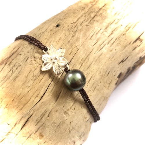 bracelet perle tahiti femme