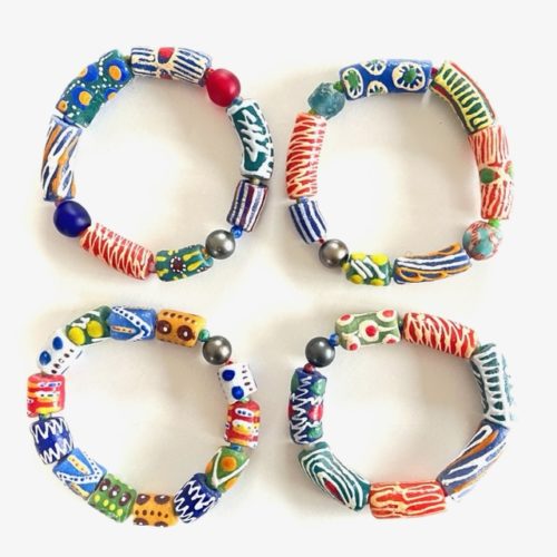 bracelet perles africaines