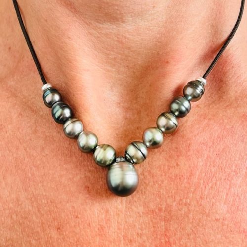 collier de perles tahiti