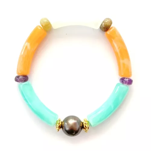 bracelet fantaisie perle culture
